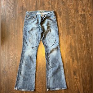 American Eagle flare leg hipster jeans size 10R